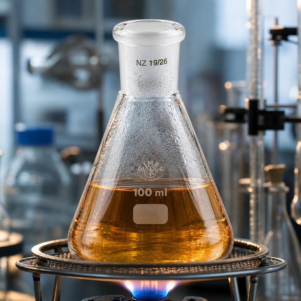 Erlenmeyer 100ml com junta esmerilada padrão (19/26)
