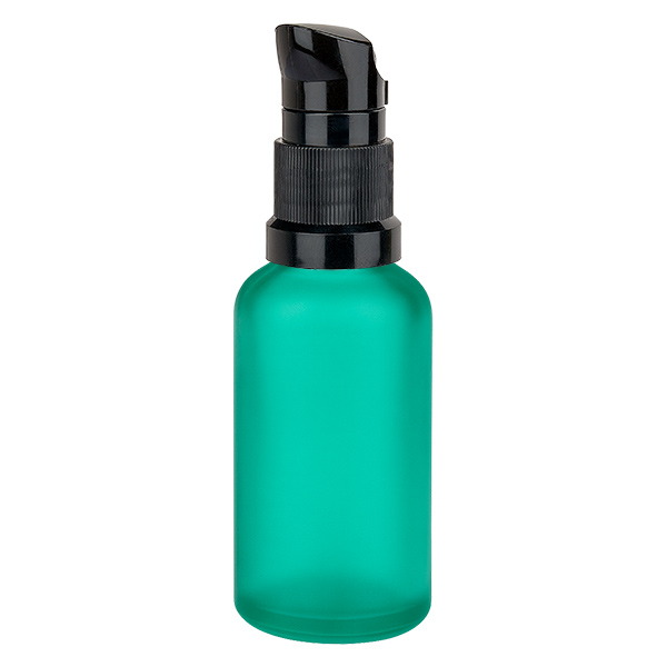 Frasco doseador de 50 ml preto com tampa standard GreenLine UT18/50