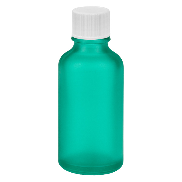 Frasco de 50 ml com tampa de rosca de 11 mm branco Standard GreenLine UT18/50