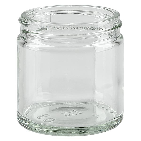 Frasco de vidro de 60ml. transparente sem tampa, rosca 51mm/R3 ApoGlas Frasco de vidro de 60ml. transparente sem tampa, rosca 51mm/R3 ApoGlas