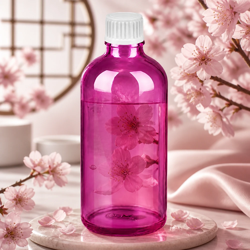 Frasco conta-gotas de 100ml 0,9mm branco padrão PurpleLine UT18/100 Frasco conta-gotas PurpleLine de 100 ml com conta-gotas de precisão de 0,9 mm para óleos e essências aromaterapêuticos