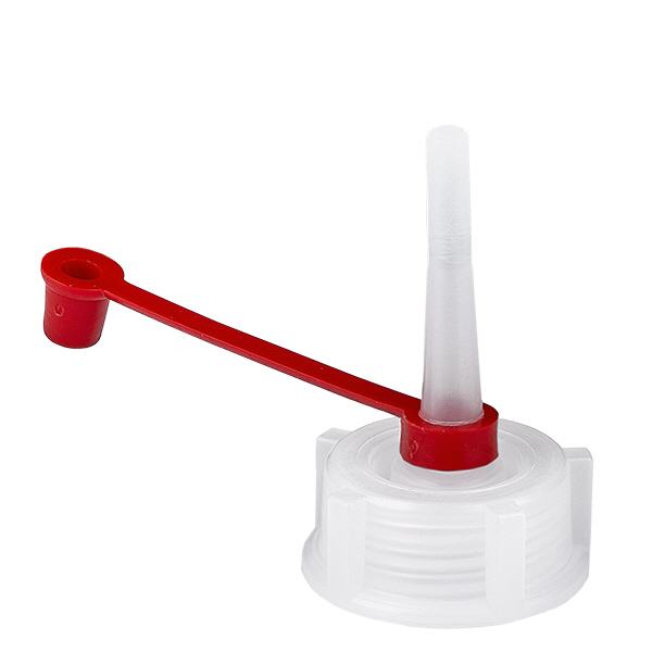 Tampa com conta-gotas para frascos de laboratório de gargalo estreito 100ml