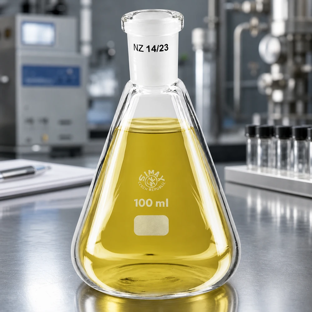 Erlenmeyer 100ml com junta esmerilada standard (14/23) Erlenmeyer 100ml com junta esmerilada standard (14/23)
