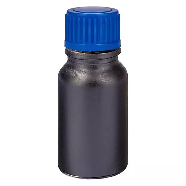 Frasco de 10ml 11mm tampa de rosca azul standard BlackLine UT18/10 Frasco de 10ml 11mm tampa de rosca azul standard BlackLine UT18/10