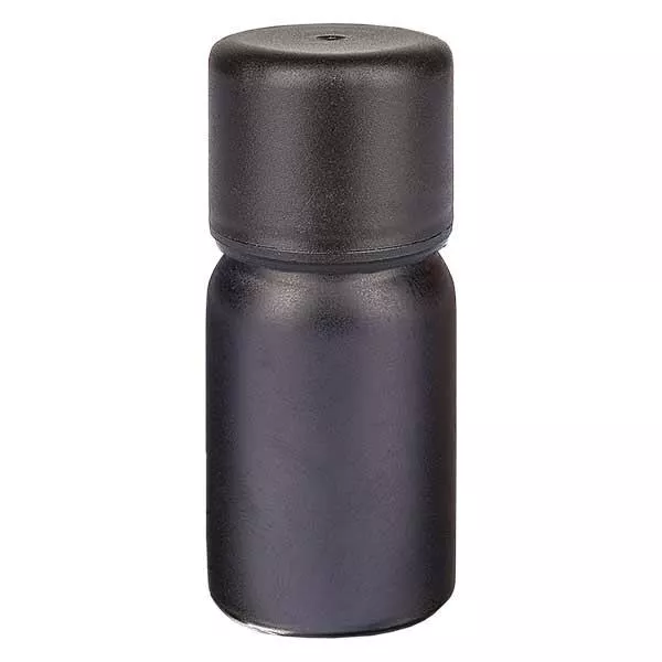 Frasco de 5ml com tampa de rosca de 6mm com fecho inviolável BlackLine UT18/5 Frasco de 5ml com tampa de rosca de 6mm com fecho inviolável BlackLine UT18/5
