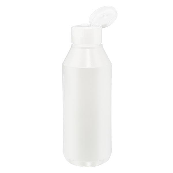 Frasco de loção de 250ml com dobradiça dobrável Frasco de loção de 250ml com dobradiça dobrável