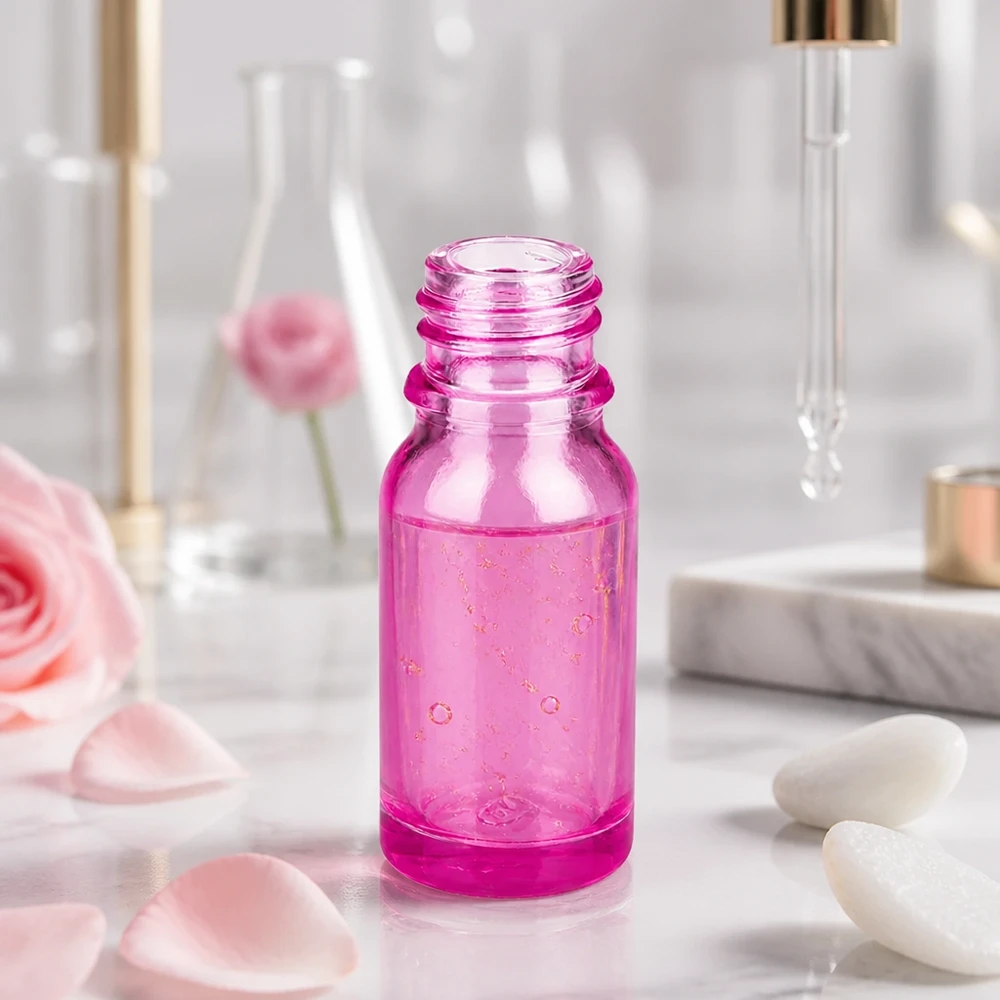 Frasco roxo de 10 ml para farmácia PurpleLine UT18/10 UNiTWIST em vidro de alta qualidade para farmácia