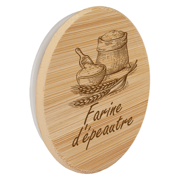 Bois "farine d'épeautre" para WECK RR100 Bois "farine d'épeautre" para WECK RR100