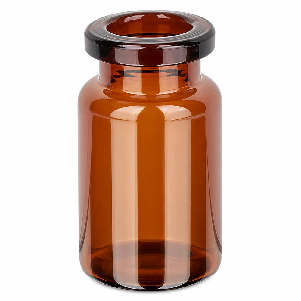 Frasco de injeção de vidro âmbar 5ml UV-schützende Injektionsflasche 5ml Braunglas für Lichtempfindliche Pharmazeutika und Wirkstoffe