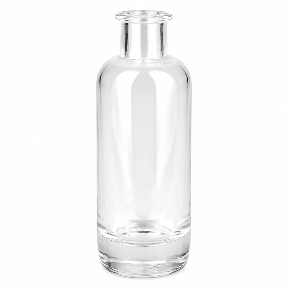200ml Glasflasche "Ella" ohne Verschluss UNiTWIST Frasco de vidro de 200 ml Ella transparente sem tampa UNiTWIST rosca frasco cosmético vazio frasco farmacêutico