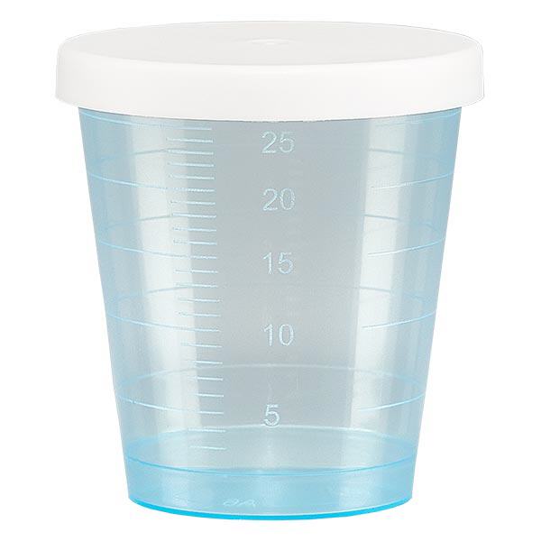Copo para medicamentos azul 30ml
