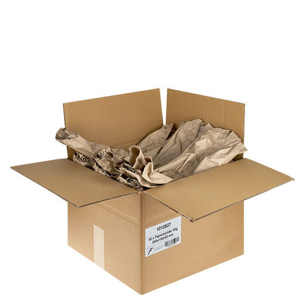 Material de enchimento de papel (55 tubos) 600x150x50mm