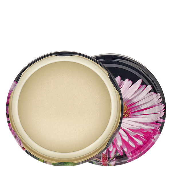 Tampa BasicSeal de 82 mm em flor (TO82) UNiTWIST