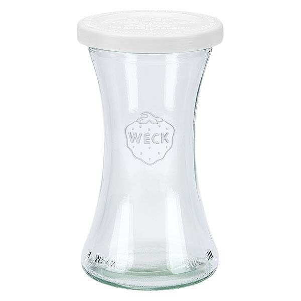 Frasco de delicatessen de 200ml com tampa de frescura WECK RR60