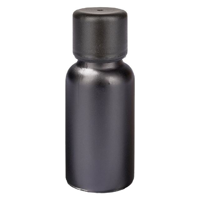 Frasco de 20 ml com tampa de rosca de 3 mm com fecho inviolável BlackLine UT18/20 Frasco de 20 ml com tampa de rosca de 3 mm com fecho inviolável BlackLine UT18/20