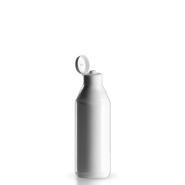 Frasco de loção de 250ml com dobradiça dobrável Frasco de loção de 250ml com dobradiça dobrável