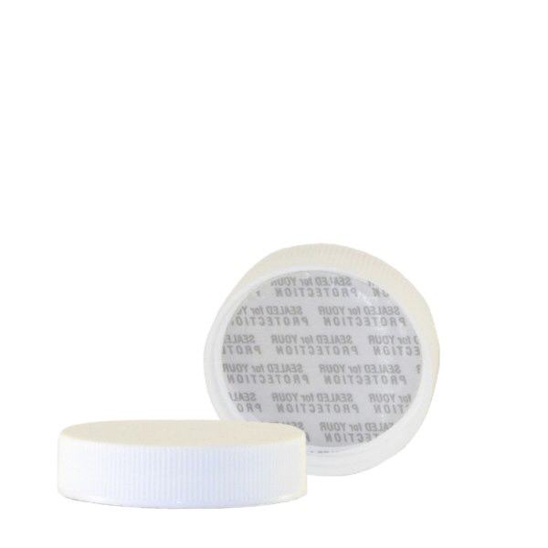 Tampa de rosca 38mm branca SFYP para Petpacker