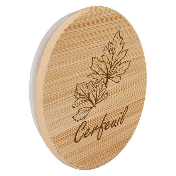 Boina em madeira "Cerfeuil" para WECK RR60 Boina em madeira "Cerfeuil" para WECK RR60