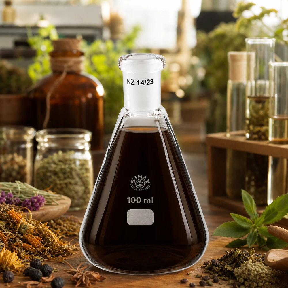 Erlenmeyer 100ml com junta esmerilada standard (14/23)