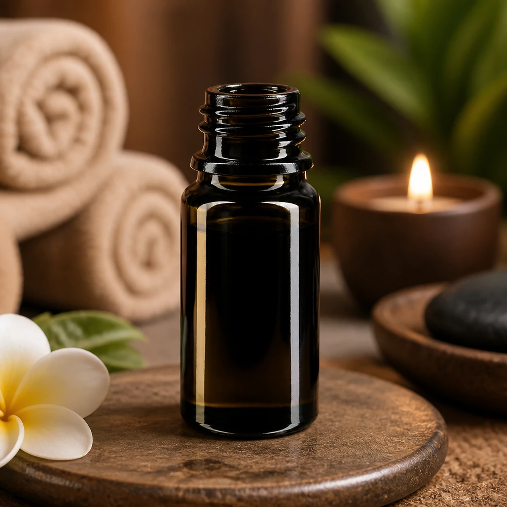 Prático frasco conta-gotas Orion de 5 ml em vidro violeta Miron, ideal para aromaterapia e bem-estar