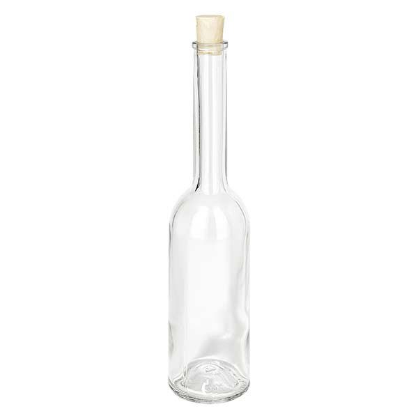 Oprada 200ml transparente, abertura 13,5mm, incl. cortiça 14/17 Oprada 200ml transparente, abertura 13,5mm, incl. cortiça 14/17