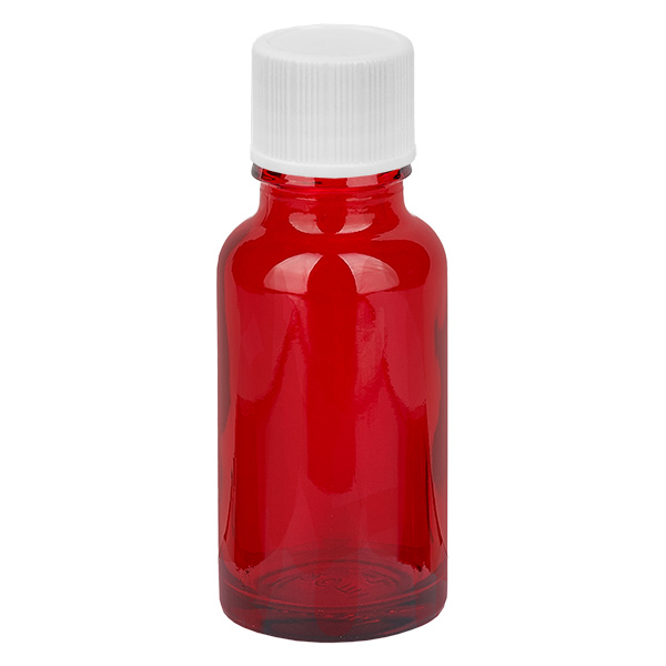 Frasco de 20 ml com tampa de rosca de 11 mm branco Standard RedLine UT18/20