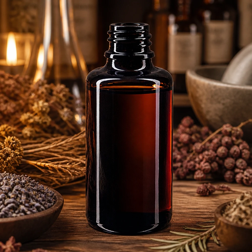 Frasco conta-gotas Orion compacto de 30 ml em vidro Miron violeta, ideal para extractos de ervas e essências