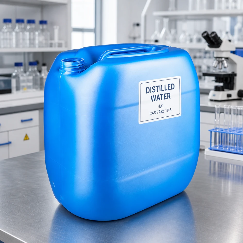 Bidão 30 litros azul sem tampa Recipiente robusto de 30 litros, na cor azul, em plástico HDPE, sem tampa, para laboratório e indústria