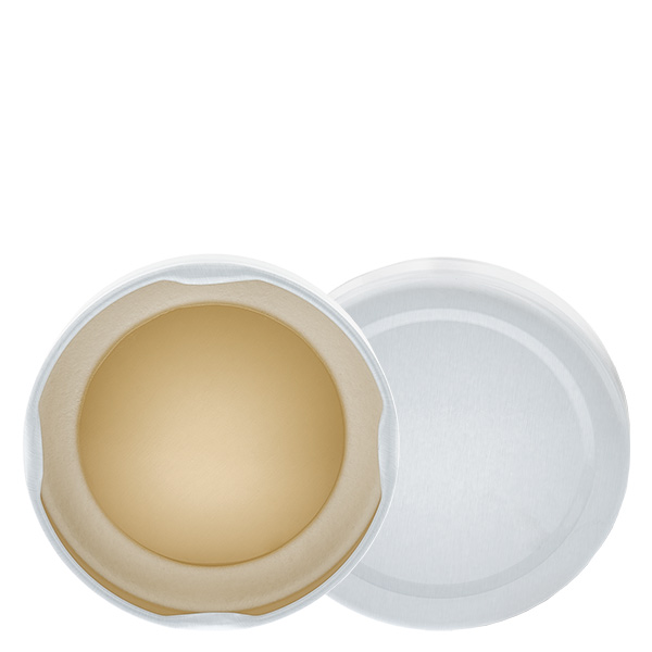 Tampa BasicSeal de 58 mm branca (TO58deep) UNiTWIST Tampa BasicSeal de 58 mm branca (TO58deep) UNiTWIST
