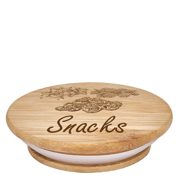 Cobertura em caixa "Snacks" para WECK RR100 Cobertura em caixa "Snacks" para WECK RR100