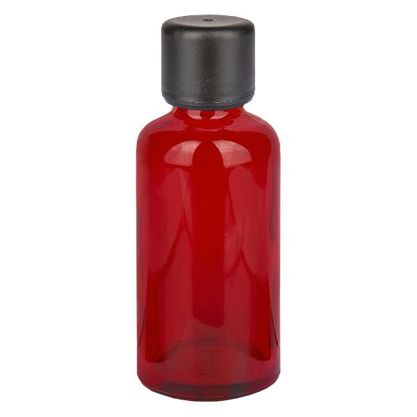 Frasco de 50 ml com tampa de rosca de 6 mm inviolável RedLine UT18/50 UNiTWIST