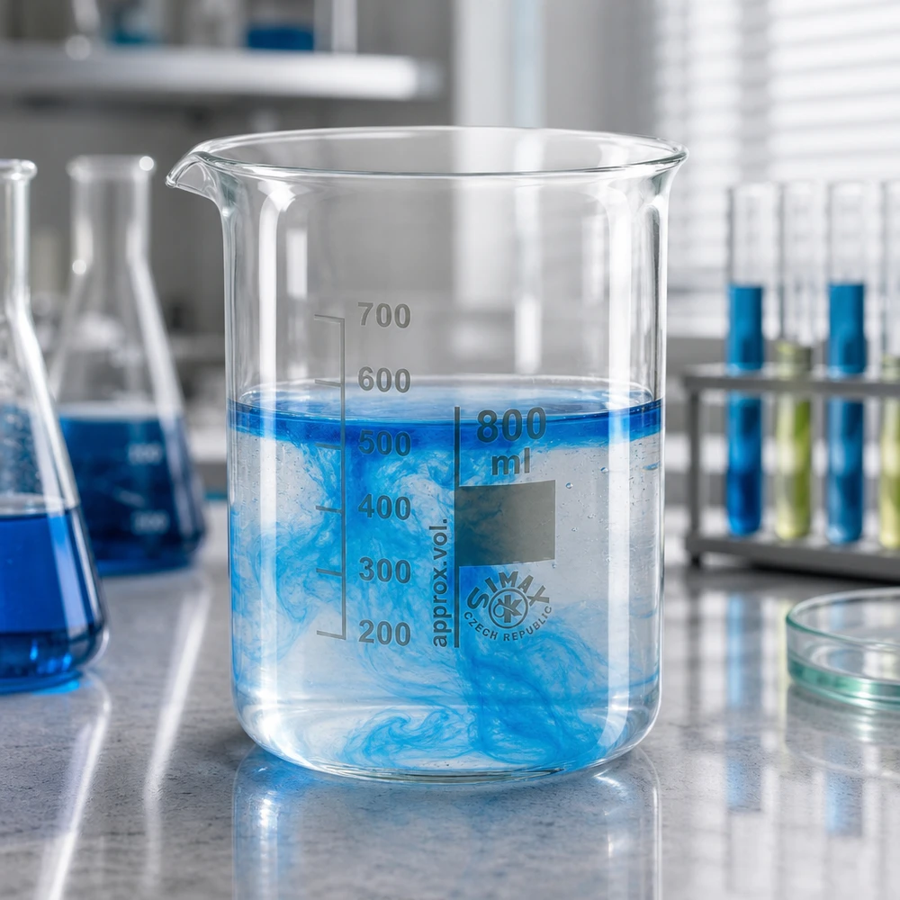 Copo 800ml de vidro borossilicato, forma baixa Copo de vidro borossilicato 800ml de forma baixa com construção estável para trabalho de laboratório profissional