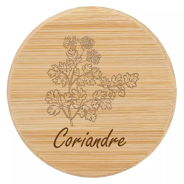 Boina em madeira "Coriandre" para WECK RR60 Boina em madeira "Coriandre" para WECK RR60
