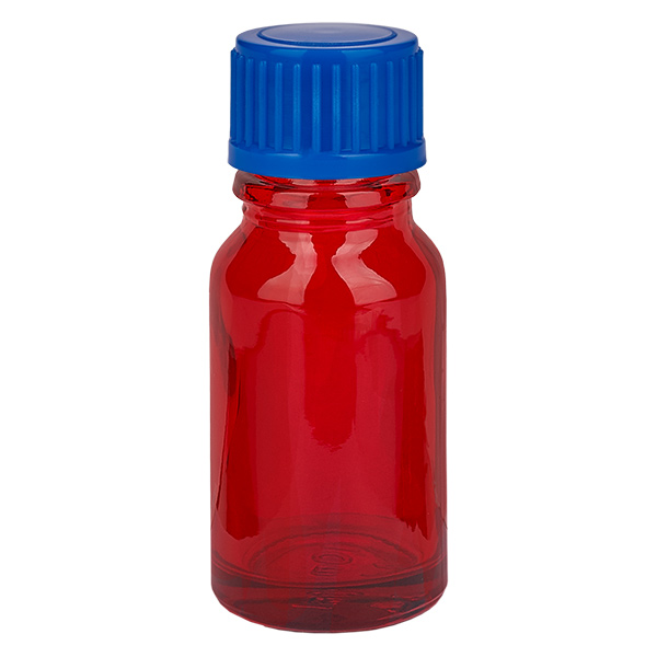 Frasco de 10 ml com tampa de rosca de 11 mm azul Standard RedLine UT18/10