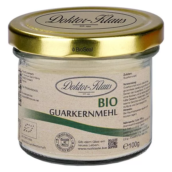 Goma de guar biológica 100g Doktor-Klaus noWaste