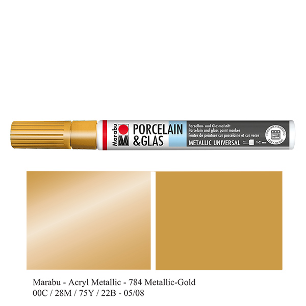Giz de cera dourado 1-2mm para vidro/porcelana Giz de cera dourado 1-2mm para vidro/porcelana