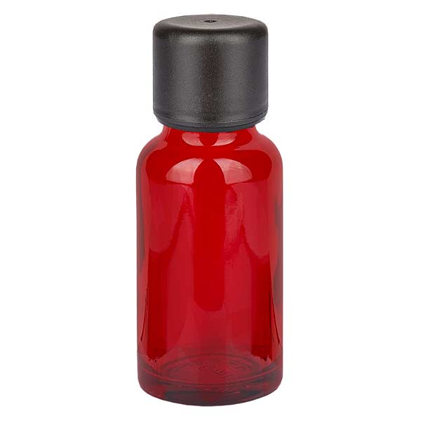 Frasco de 20 ml com tampa de rosca de 6 mm inviolável RedLine UT18/20 UNiTWIST