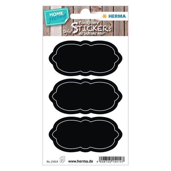 Etiquetas de mesa "Nuvem" (6 autocolantes)