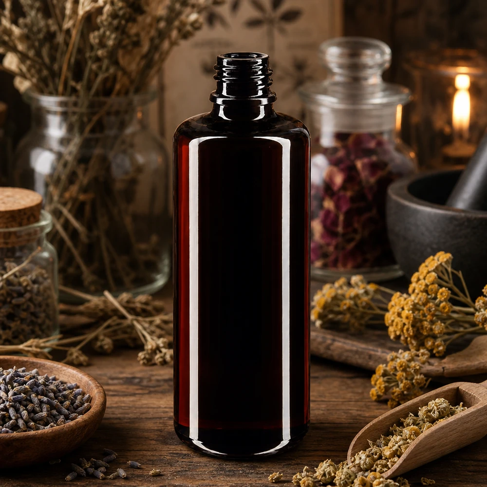 Frasco conta-gotas Orion 50ml elegante em vidro Miron violeta para aromaterapia e cosméticos naturais