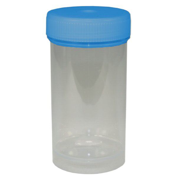 Frasco de plástico universal (recipiente patológico) 50ml Frasco de plástico universal (recipiente patológico) 50ml