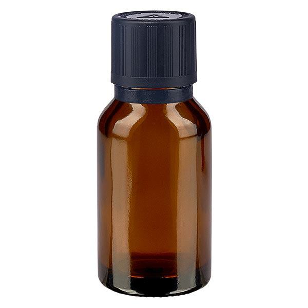 Frasco de farmácia castanho 15ml com tampa de conta-gotas Anel de verter 1mm preto Fecho de segurança para crianças Símbolo de aviso cego Fecho inviolável Frasco de farmácia castanho 15ml com tampa de conta-gotas Anel de verter 1mm preto Fecho de segurança para crianças Símbolo de aviso cego Fecho inviolável