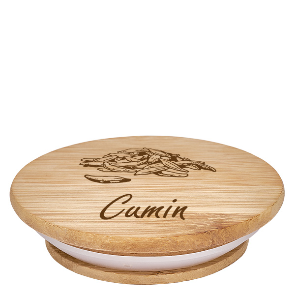 Advérbio em madeira "cominho" para WECK RR60 Advérbio em madeira "cominho" para WECK RR60