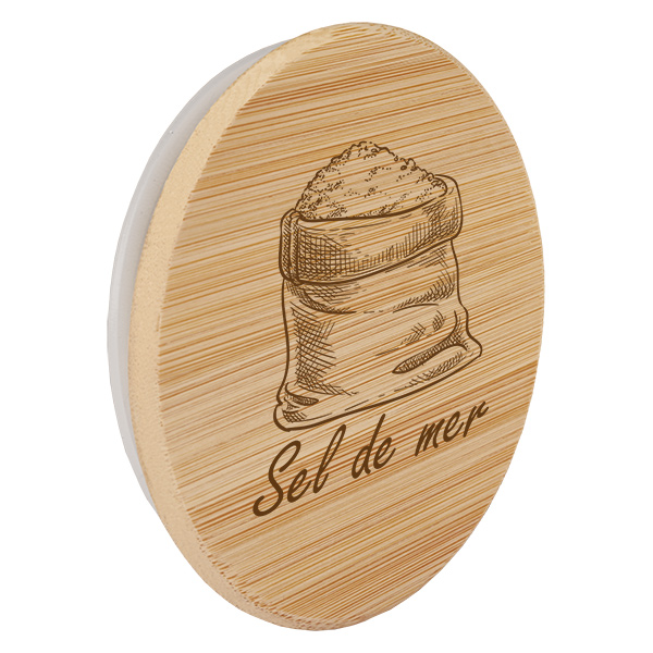 Boina em madeira "sel de mer" para WECK RR60 Boina em madeira "sel de mer" para WECK RR60