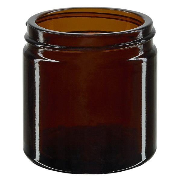 Frasco de vidro de 60ml. castanho sem tampa, rosca 51mm/R3 ApoGlas Frasco de vidro de 60ml. castanho sem tampa, rosca 51mm/R3 ApoGlas
