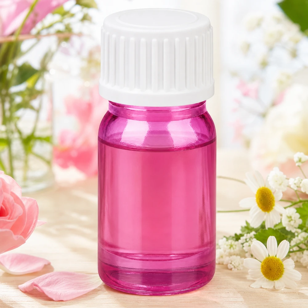 Frasco conta-gotas de 5 ml em plástico roxo com tampa branca Versão STD para uma dosagem precisa PurpleLine