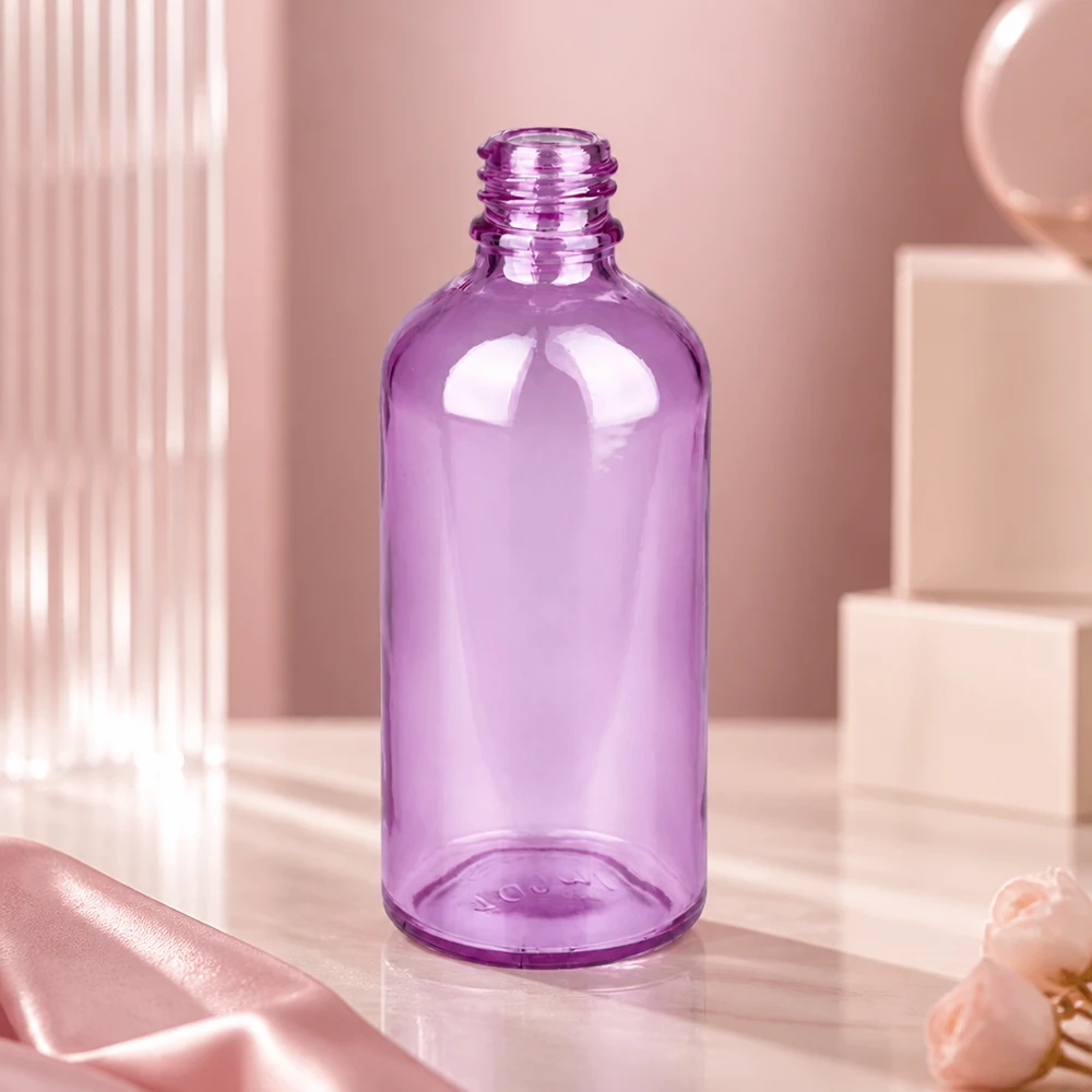 Frasco farmacêutico PurpleLine de 100 ml com silhueta fina e design moderno UT18/100 UNiTWIST