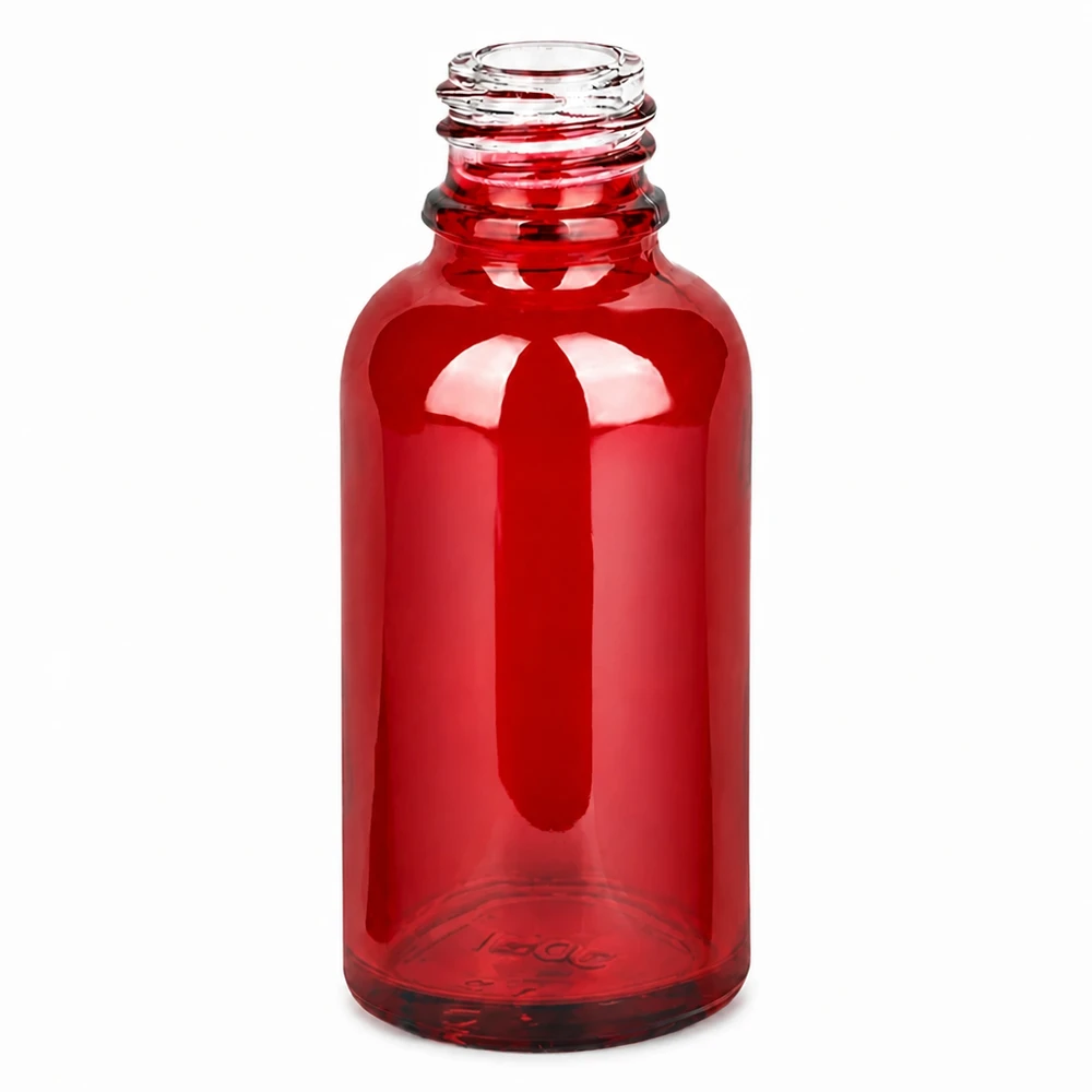 Frasco de farmácia vermelho de 30 ml RedLine UT18/30 UNiTWIST em vidro de alta qualidade para medicamentos