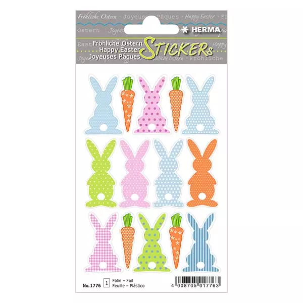 Autocolantes "Bunny rally" (14 autocolantes transparentes) Autocolantes "Bunny rally" (14 autocolantes transparentes)