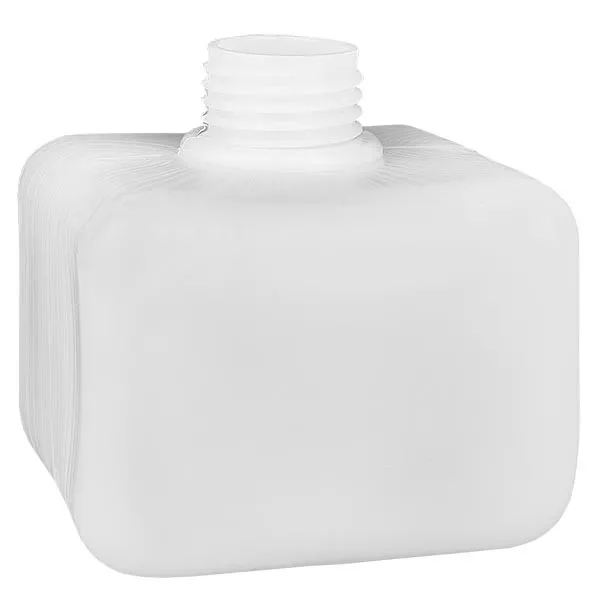 Frasco para produtos químicos 250ml, gargalo estreito feito de PE-HD, cor natural, GL 28 Frasco para produtos químicos 250ml, gargalo estreito feito de PE-HD, cor natural, GL 28
