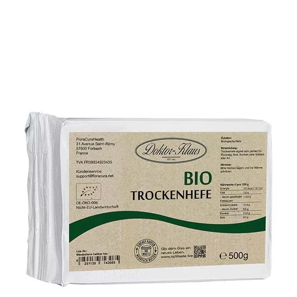 Levedura seca orgânica 500g Doktor-Klaus GrossPack(s) Levedura seca orgânica 500g Doktor-Klaus GrossPack(s)